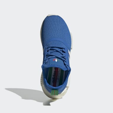 Youth Originals Blue NMD_R1 Shoes