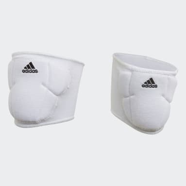 Youth Volleyball White 5-Inch Volleyball Kneepads