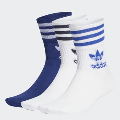 Originals bílá Ponožky Mid-Cut Crew – 3 páry