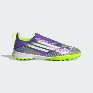 Tacos para Césped Artificial Sin Cordones F50 League para Niños
