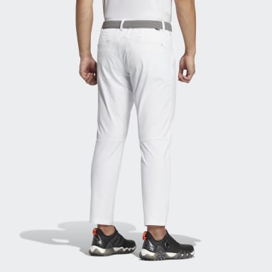 남성 Golf White 스테이트먼트 앵클 팬츠