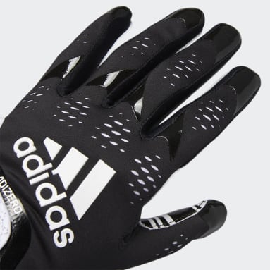 Men's Football Black Adizero 12 Gloves