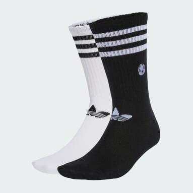 Embroidered Soccer Crew Socks 2 Pairs