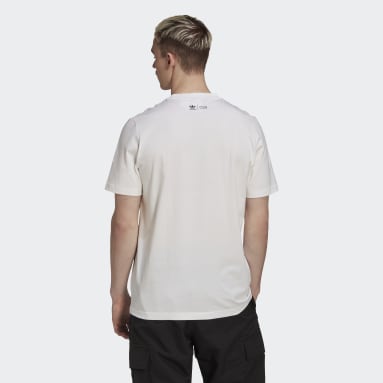 Camiseta Disney Estampada Blanco Hombre Originals