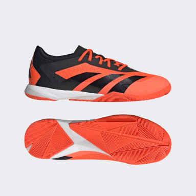 Football Orange Predator Accuracy.3 Low Indoor Boots