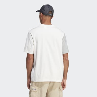 Männer Freizeit Marimekko Future Icons 3-Streifen T-Shirt Grau