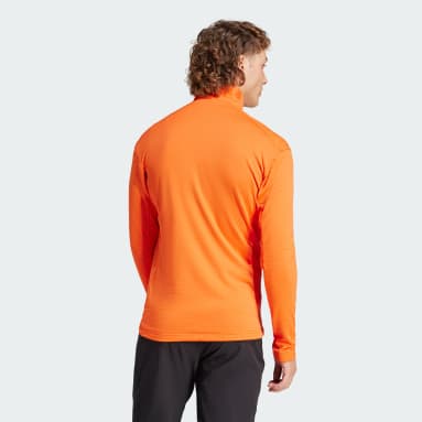 Muži TERREX oranžová Bunda Terrex Multi Light Fleece Full-Zip