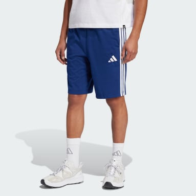 Essential 3-Stripes Single Jersey Shorts 10-Inch