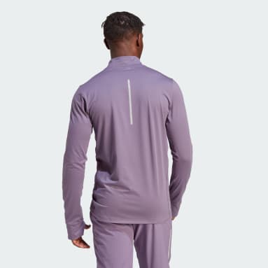 Men's Running Purple Ultimate Long Sleeve Tee