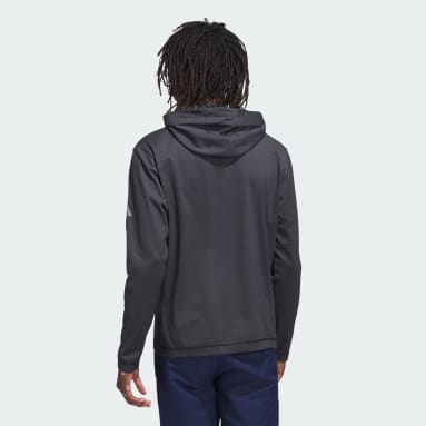 Sweat-shirt à capuche léger noir Hommes Golf