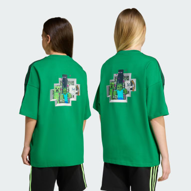 Tričko adidas Originals X Minecraft Graphic Kids