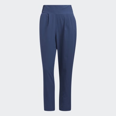 Women Golf Blue Go-To Pleated Golf Pants