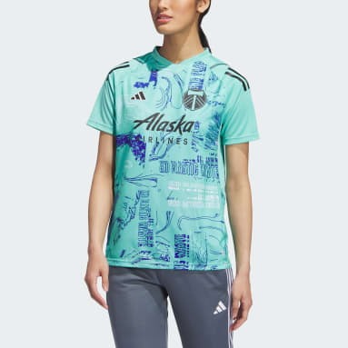 Women's Soccer Green Portland Timbers One Planet Jersey