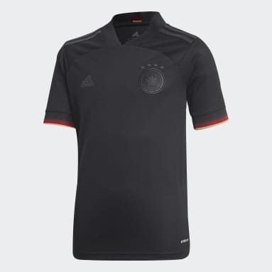 Camiseta segunda equipación Alemania Negro Niño Fútbol