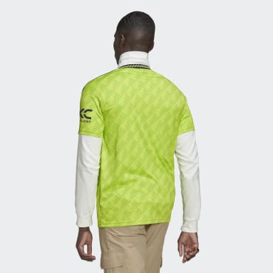 Jersey Tercer Uniforme Manchester United 22/23 Verde Hombre Fútbol