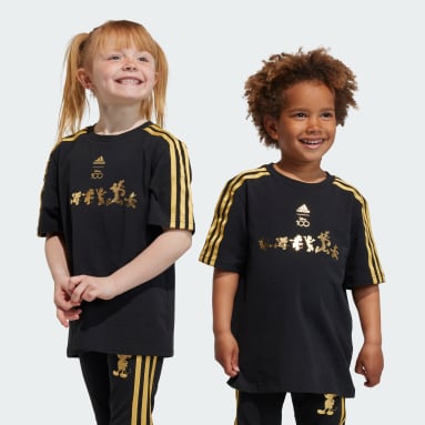 Polera adidas Disney 100 Negro Niño Sportswear