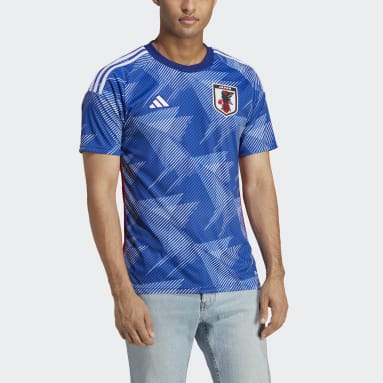 Camiseta Uniforme Titular Japón 22 Azul Hombre Fútbol