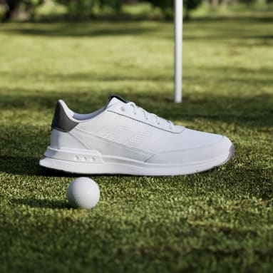 Chaussure de golf sans crampons cuir S2G 24 Blanc Hommes Golf