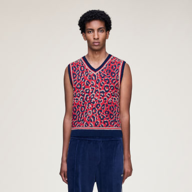 新品【23年 Wales Bonner × adidas】Vネック ニットベスト adidas