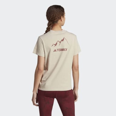Terrex Graphic MTN T-skjorte Beige