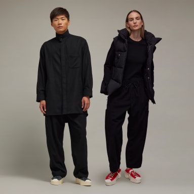 Y-3 Y-3 Wool Flannel Straight-Leg Joggers