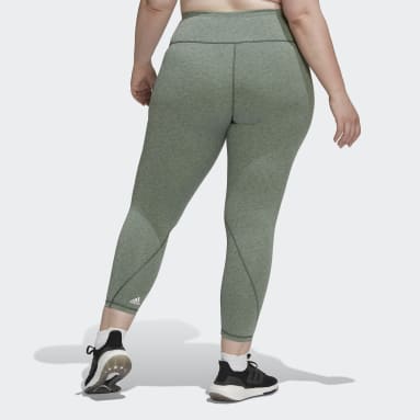 Women's Running Green Optime Training Tights (Plus Size)