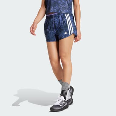 Own the Run Excite Allover Print AEROREADY Şort