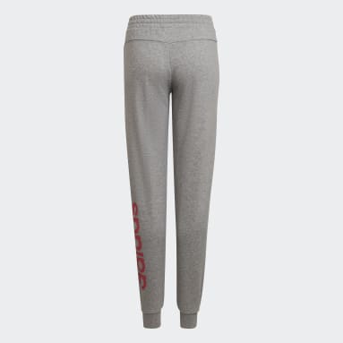 Girls Sportswear Grey Linear Pants