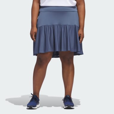 Women Golf Blue Ultimate365 Frill Skort (Plus Size)