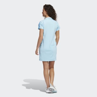 Women Golf Blue 3-Stripes Golf Dress