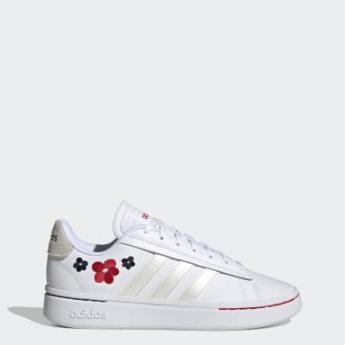 Tenis adidas Grand Court Alpha Cloudfoam Lifestyle Court Comfort Lifestyle Blanco Mujer Sportswear