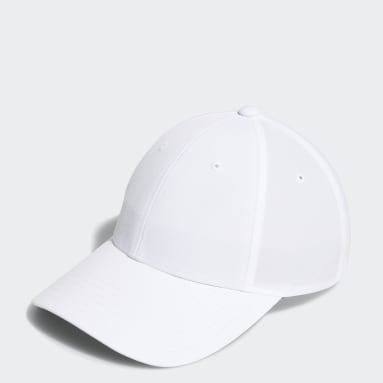 Youth 8-16 Years Golf White Performance Crestable Hat