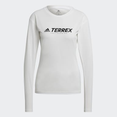 Camiseta Terrex Primeblue Trail Blanco Mujer TERREX