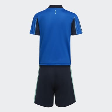 Miniconjunto segunda equipación Ajax 21/22 Azul Niño Fútbol