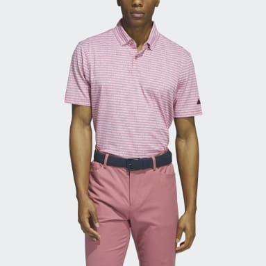 Polo da golf Go-To Striped Rosa Uomo Golf