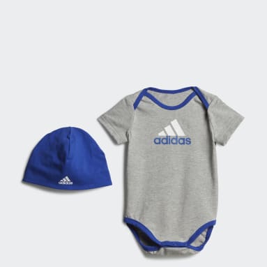 Conjunto de Body e Gorro Essentials – Criança Cinzento Criança Sportswear