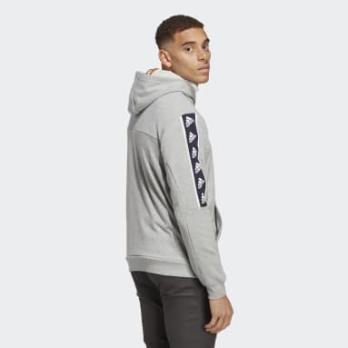 Polera con Capucha Brandlove Plomo Hombre Sportswear