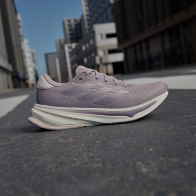 Women Running Purple Supernova Rise Shoes