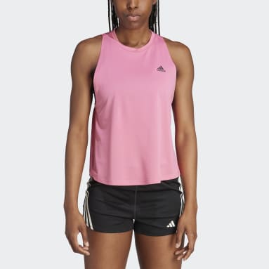 Women's Running Pink Run Icons Running Tank Top