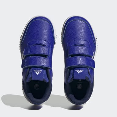 Scarpe Tensaur Hook and Loop Blu Bambini Sportswear