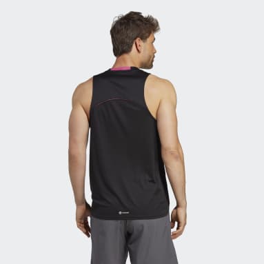 Camiseta sin mangas Designed for Movement HIIT Training Negro Hombre Gimnasio Y Entrenamiento