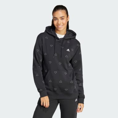 Felpa con cappuccio Essentials Monogram Regular Fleece Graphic