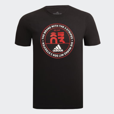 Camiseta Graphic Bordada Negro Hombre Training