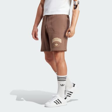 adidas Adicolor Classics Waffle Shorts - Brown | adidas Canada