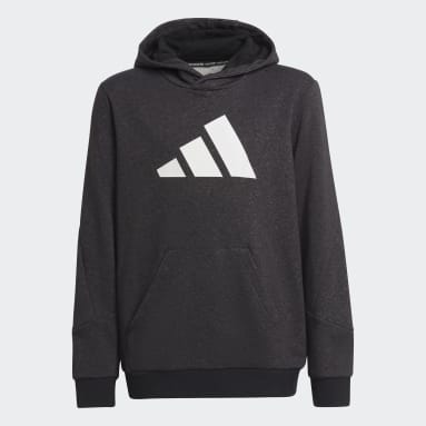 Sweat-shirt Future Icons 3-Stripes Hooded Noir Enfants Sportswear