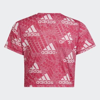 Girls Sportswear Pink AEROREADY Designed to Move BrandLove Tee