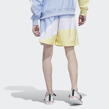 Short tissé Swirl Bleu Hommes Originals