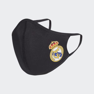 Conjunto de 3 Coberturas para Rosto do Real Madrid – Tamanho XS/S Preto Sportswear