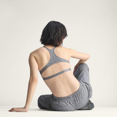 Vzorovaný bežecký minicrop top adidas by Stella McCartney