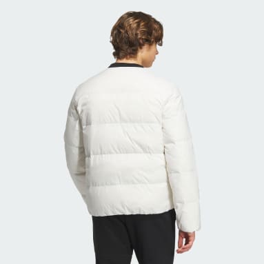 남성 Outdoor White 라이트웨이트 다운 재킷